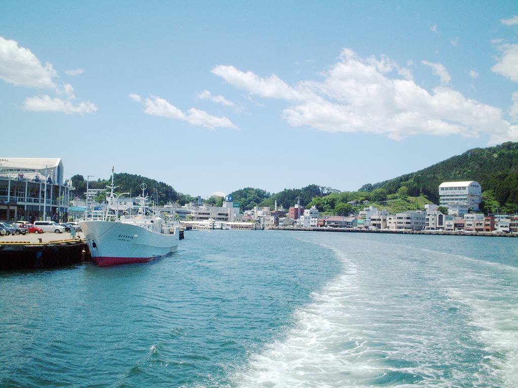 Hotel Pearl City Kesennuma Exterior foto